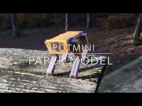 The "new" SpotMini Free Paper model
