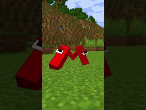 I found the letters of the alphabet in minecraft (ALPHABET LORE)