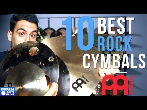 The 10 BEST Rock Cymbals From MEINL - Drum Beats Online