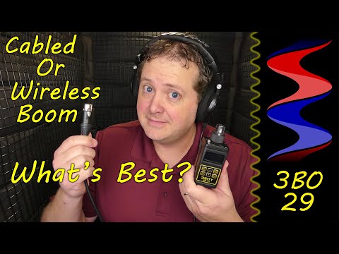 3BO: Cabled or Wireless Boom? Sound Speeds
