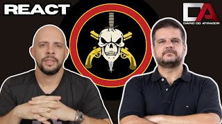 "Arma em Casa Não faz Diferença" - Rodrigo Pimentel, o Capitão Nascimento - REACT