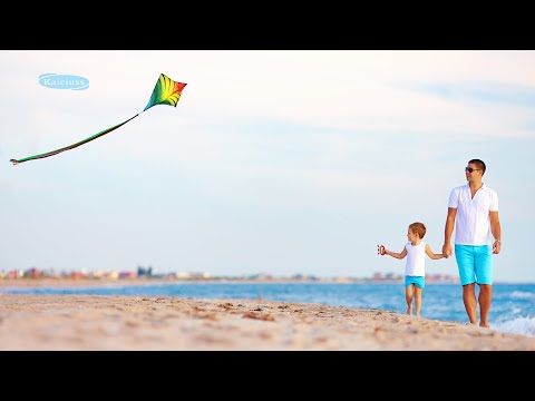 Kaiciuss Large Rainbow Diamond Kite for Kids & Adults !