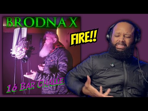 This Dude Is Straight 🔥 Brodnax - 16 Bar Challenge 1 & 2 | REACTION