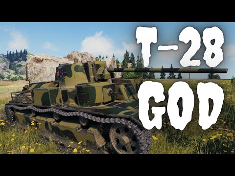 World of Tanks T-28 Top Sniper | 5 Kills, 15:0 Win | Ace Tanker, High Caliber | Prokhorovka Map
