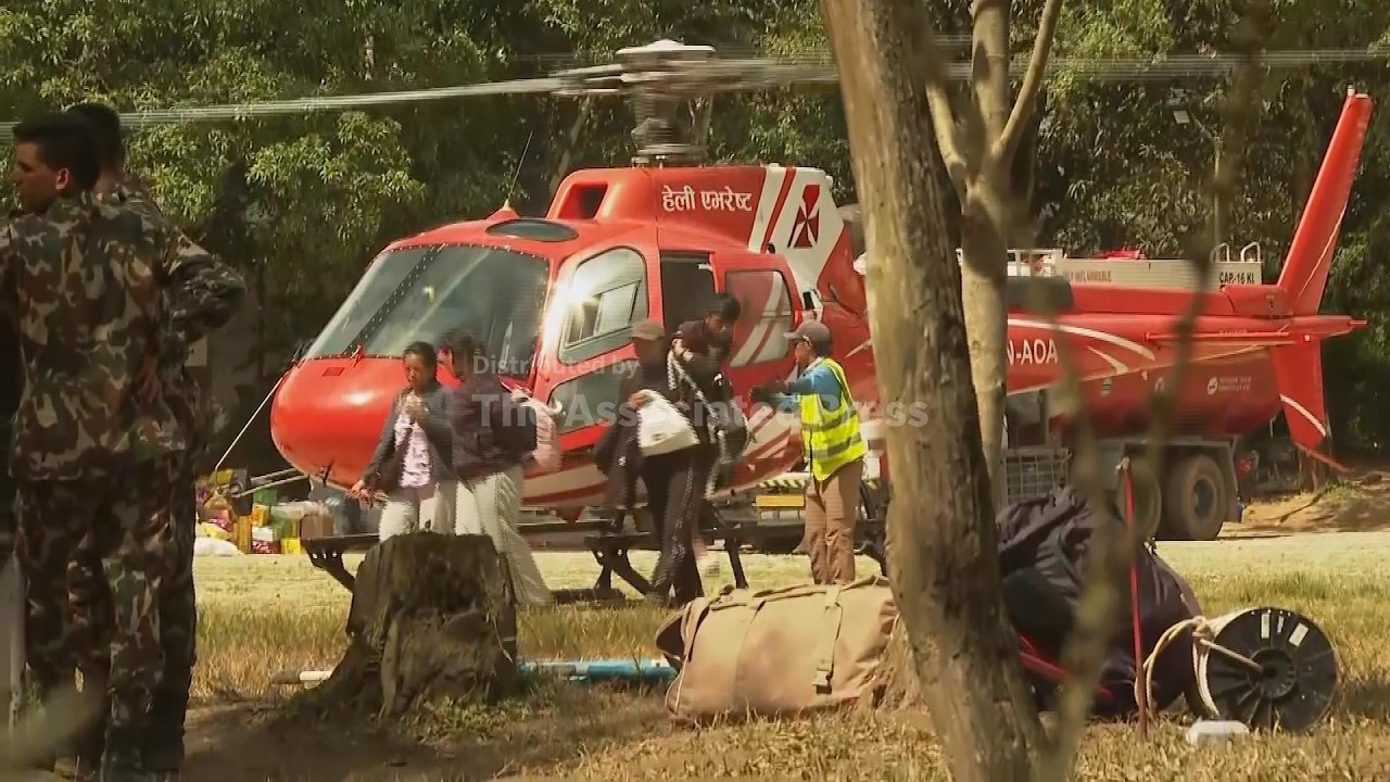 Nepal deploys helicopters and military teams to Nuwakot district