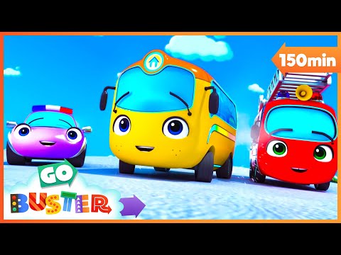 🏔️ Buster's SNOW DISASTER! 🏔️ | Go Learn With Buster | Videos for Kids