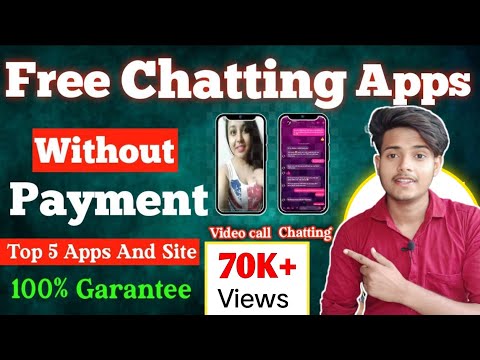 Free Chatting Apps Without Payment🔥|| Free Chat App For Girls Indian || Girlfriend Banane Ka App ||