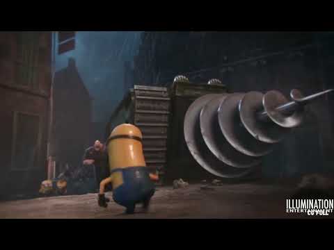 Villains Chase Minions 2015 (Illumination Entertainment with Frankie Fishlips Throws Flowers The Guy