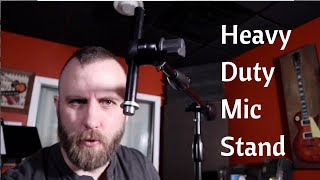 Video thumbnail for Ultimate Support MC-125 Studio Mic Stand Setup by Doctor McFarland Studios