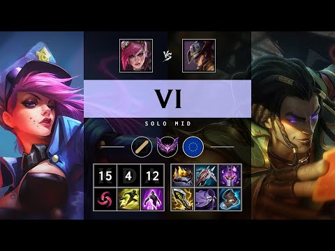 Vi Mid vs Twisted Fate - EUW Master Patch 25.15