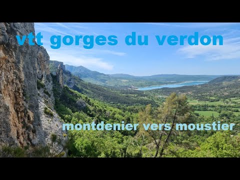 vtt gorges du verdon single montdenier vers moustier st marie