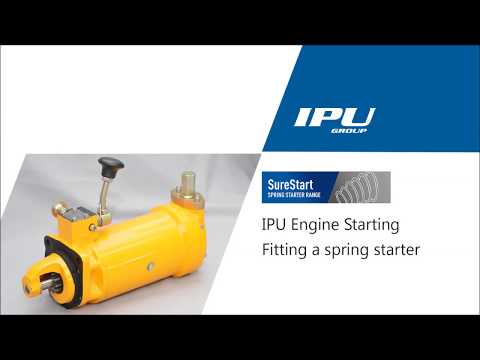 How to fit a spring starter - IPU Engine Starting