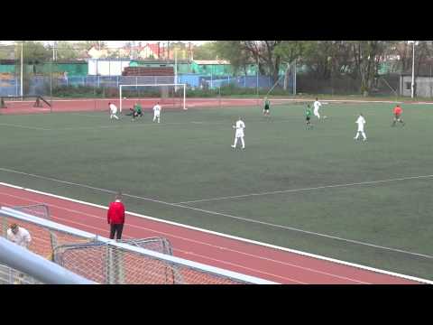 Bramki z meczu Legion Pruszków - Milan II Milanówek 2:3. 19.04.2014