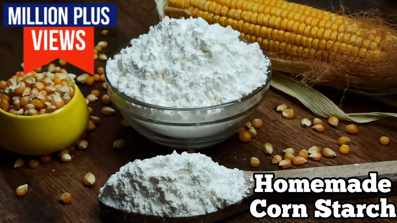 How to Make CORNSTARCH At Home | Homemade Cornflour
