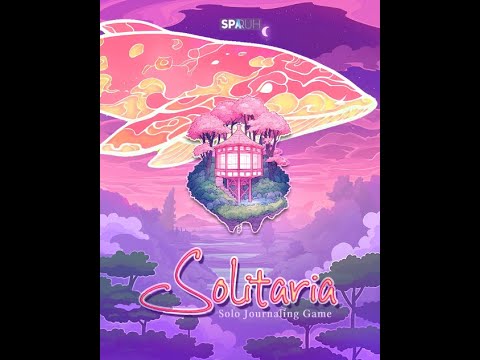 Solitaria 2nd Edition solo journaling game tutorial & review pt1: Introduction and game setup