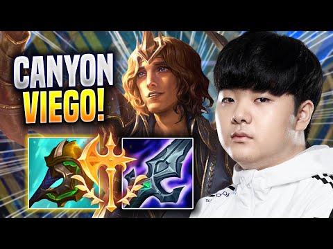 CANYON IS SO GOOD WITH VIEGO! - DK Canyon Plays Viego JUNGLE vs Graves! | Preseason 2023