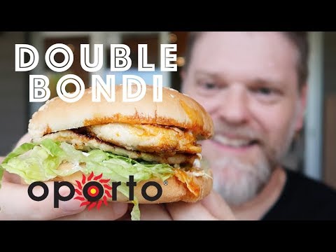 Oporto Double Bondi Burger Food Review - Greg's Kitchen
