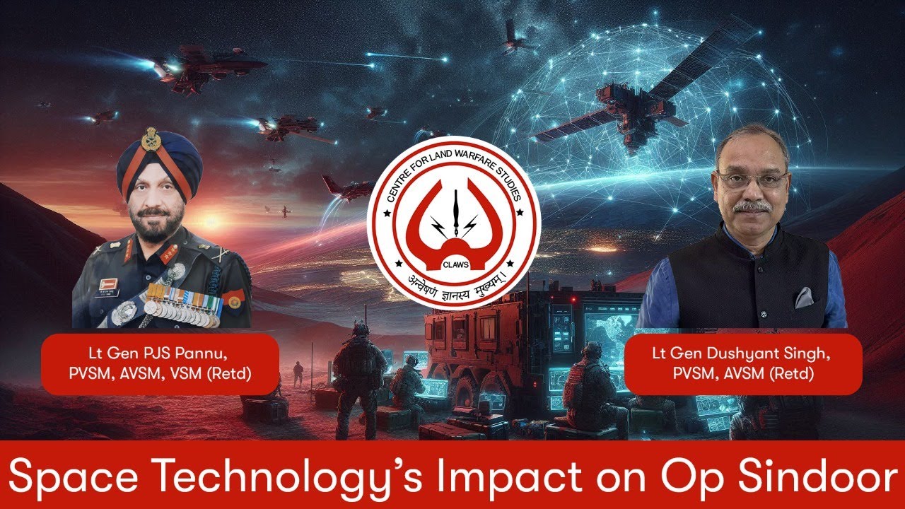 Space Technology’s Impact on Op Sindoor | Lt Gen Dushyant Singh (Retd), Lt Gen PJS Pannu (Retd)