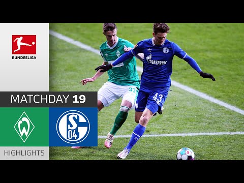 SV Sport Verein Werder Bremen 1-1 FC Schalke 04 Ge...