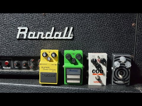Review & Demo: Overdriving Randall Century 200 w/ a Wylde Overdrive, ODD Box, Tubescreamer & SD-1!!