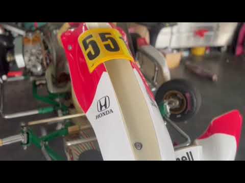 NEW TONY KART WITH A 1991 MCLAREN HONDA LIVERY!