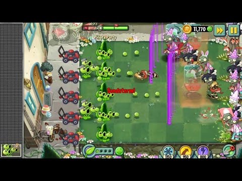 Plants vs. Zombies 2 pinata party 4/8/2017 || pinata party April 8, 2017