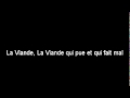 La Viande - Brigitte Fontaine
