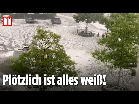 Hitze-Hagel am Bodensee