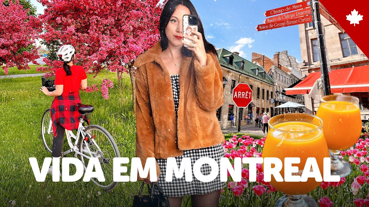 1 MÊS em MONTREAL: me arrependi de mudar? ⚜️ Bike, COSTCO, primavera... • VLOG • Paula no Canadá