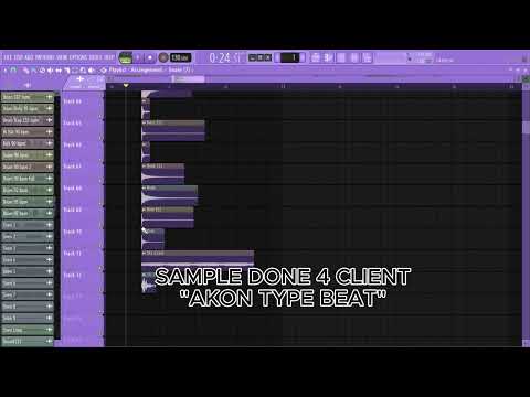 Sample Done 4 Client "Sample Pack Akon Type Beat" Beats/Instrumental Prod By Agera Beatz