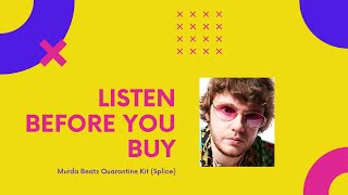 Video thumbnail for Listen Before You Buy - Murda Beatz Quarantine Kit (No Talking) by BEAT NERD TV
