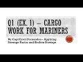 Q1 From Cargo Work For Mariners By Capt Errol Fernandes Applying Stowage Factor Broken Stowage