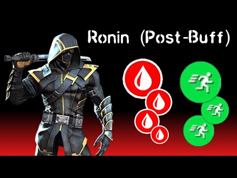 6 Star Rank 2 Ronin (Post-Buff) - Damage Showcase! - Marvel Contest of Champions
