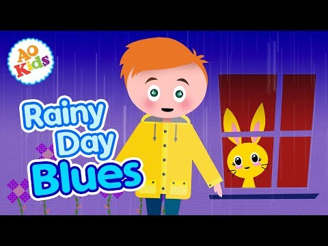 Rainy Day Blues! | Original Rainy Day Kid's Song