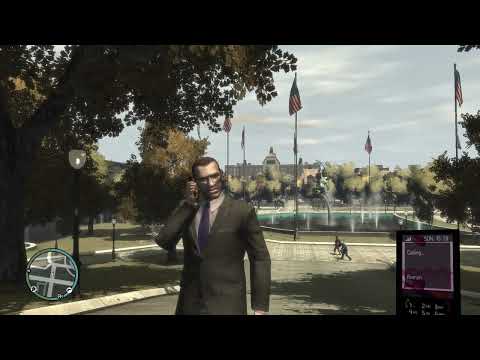 Niko tells Roman that he's the one who robbed the bank - GTA 4