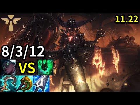 Senna Support vs Thresh - KR Master | Patch 11.22