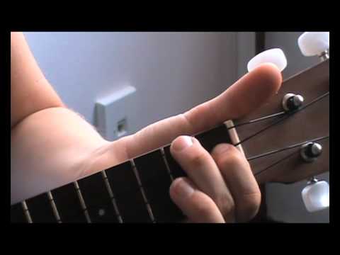 Hands Up!  Una teaches Stephanie the chords on ukelele