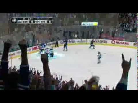 Dave Bolland's Overtime Goal - Oilers at Maple Leafs - 12/10/2013