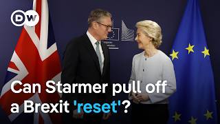 What are the challenges facing the UK's push to boost British exports to the EU? | DW News