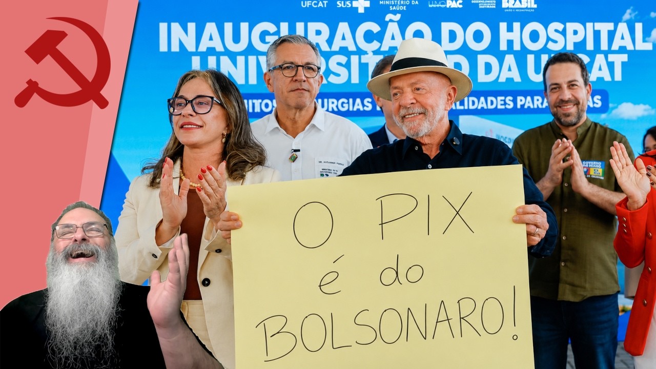 LULA ignora seus PRÓPRIOS PROGRAMAS e FAZ PROPAGANDA do PIX do BOLSONARO