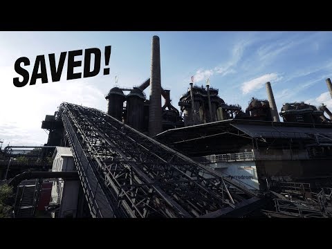 Tour of a Preserved Steel Factory - Völklingen Ironworks - Europe Road Trip #10