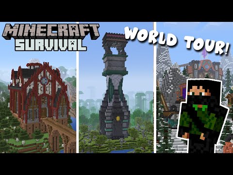 WORLD TOUR! - Minecraft 1.19 Survival | Episode 50