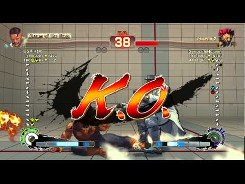 USFIV~ Dudley (UGP HJM) vs.  Akuma (GenocideHeaven) HD