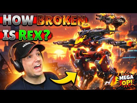 Just HOW BROKEN is the New Robot REX actually? [War Robots]