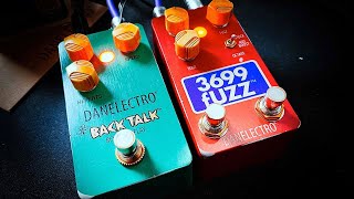 Video thumbnail for Danelectro: Back Talk Reverse Delay, 59M NOS+ & 3699 fUZZ - Together! by Brett Kingman