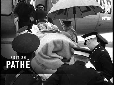 Irish Pilgrims Fly To Lourdes (1949)