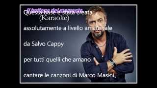 Il buffone del momento - Marco Masini KARAOKE