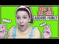 Days Of The Week Song Addams Family Teach The Days Of The Week