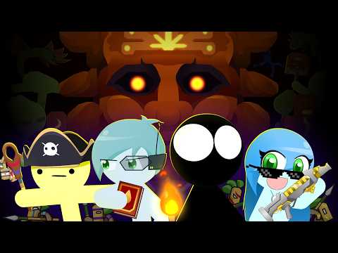 Stickmen vs Golem - Terraria Animation