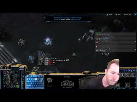 PvZ - Cannons into proxy Robo Immortal vs Ravager Queen with Unpause - Printf coaching